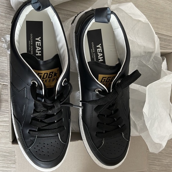 Golden Goose sneakers. Black. Sold out. So comfortable. I ordered the wrong size - Picture 4 of 8